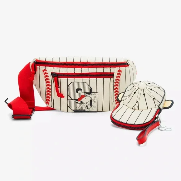Peanuts Snoopy Baseball Striped Belt Bag - BoxLunch
Exclusive - Picture 5 of 6